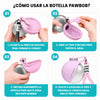 Botella de agua portátil para perros